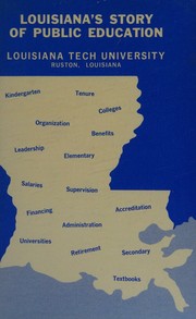 Front cover of Louisiana's story of public education by Charles E. Sutton