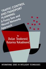 Cover of Traffic control and transport planning by D. Teodorović