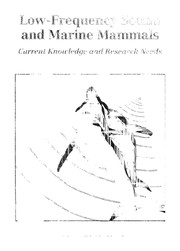 Cover of Low Frequency Sound and Marine Mammals by National Research Council