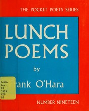 Cover of Lunch poems by Frank O'Hara