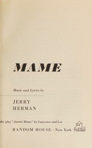 Cover of Mame by Herman, Jerry