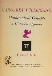 Front cover of Mathematical concepts by Margaret F. Willerding
