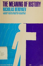 Front cover of Meaning of History by Daniel Pipes
