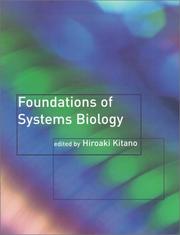 Front cover of Foundations of Systems Biology by Hiroaki Kitano