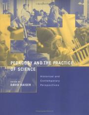 Front cover of Pedagogy and the Practice of Science by David Kaiser