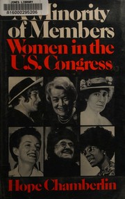 Front cover of A minority of members by Hope Chamberlin