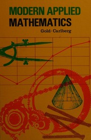 Cover of Modern applied mathematics by Marvin Gold