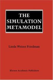Cover of The simulation metamodel by Linda Weiser Friedman