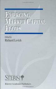 Front cover of Emerging market capital flows by Emerging market capital flows (Conference) (1996 New York University)