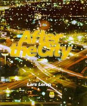 Cover of After the city by Lars Lerup