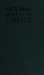 Front cover of National business speller by Benjamin J. Campbell