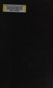 Front cover of Nature and the supernatural by Horace Bushnell