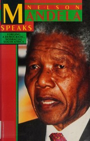 Front cover of Nelson Mandela speaks by Nelson Mandela
