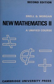 Cover of New mathematics by K. S. Snell