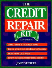 Cover of The credit repair kit by John Ventura