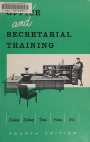 Cover of Office and secretarial training by Rufus Stickney
