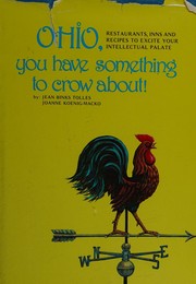 Front cover of Ohio, you have something to crow about! by Jean Binks Tolles