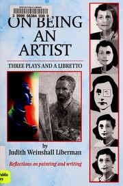 Front cover of On being an artist by Judith Weinshall Liberman