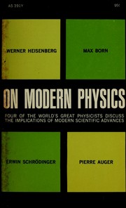 Front cover of On modern physics by Werner Heisenberg