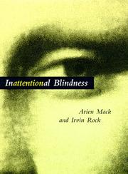 Cover of Inattentional blindness by Arien Mack