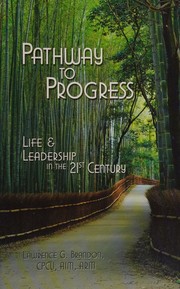 Cover of Pathway to progress by Lawrence G. Brandon