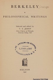 Cover of Philosophical writings by William of Ockham