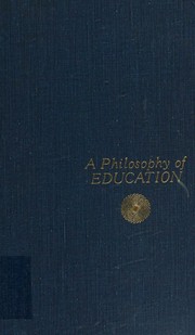 Front cover of A philosophy of education by Macdonald, John