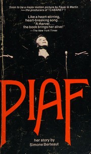 Cover of Piaf by Simone Berteaut