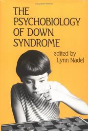 Front cover of The Psychobiology of Down syndrome by Lynn Nadel