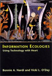 Cover of Information ecologies by Bonnie A. Nardi