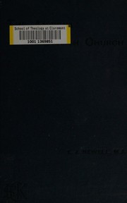 Front cover of A popular history of the ancient British church by Newell, E. J.