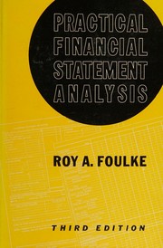 Cover of Practical financial statement analysis by Roy Anderson Foulke