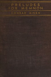 Cover of Preludes for Memnon by Conrad Aiken