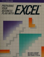 Cover of Preparing your business plan with Excel by William R Osgood