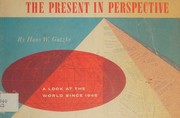 Front cover of The present in perspective by Hans Wilhelm Gatzke