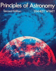 Front cover of Principles of astronomy by Stanley P. Wyatt