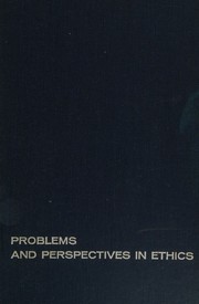 Cover of Problems and perspectives in ethics by Garrett, Thomas M.