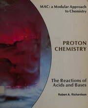 Front cover of Proton chemistry by R. A. Richardson