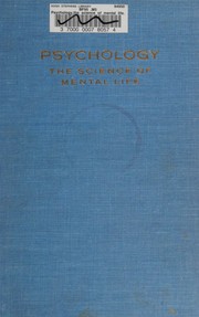 Cover of Psychology the Science of Mental Life by George A. Miller