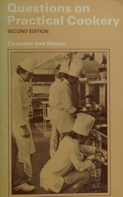 Cover of Questions on practical cookery by Victor Ceserani
