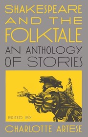 Front cover of Shakespeare and the Folktale by Charlotte Artese