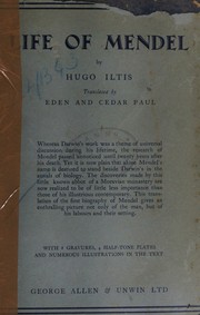 Front cover of Life of Mendel by Hugo Iltis