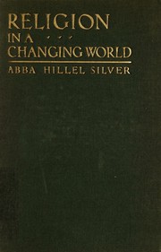 Cover of Religion in a changing world by Abba Hillel Silver