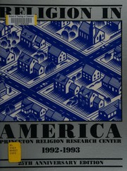 Front cover of Religion in America 1992-1993 by Robert Bezilla