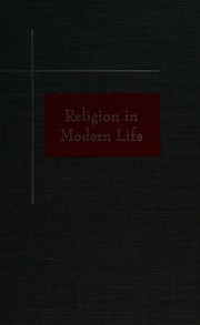 Front cover of Religion in modern life by George Gottlob Hackman