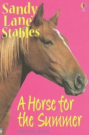 Front cover of A Horse for the Summer (Sandy Lane Stables) by Michelle Bates