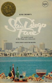 Front cover of San Diego fare by June Crosby