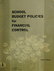 Cover of School budget policies for financial control by Herbert S. Mitchell