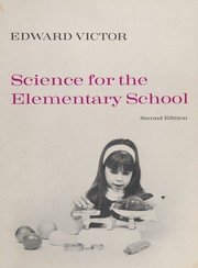 Front cover of Science for the elementary school by Victor, Edward