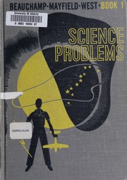 Front cover of Science problems for the junior high school by Wilbur L. Beauchamp